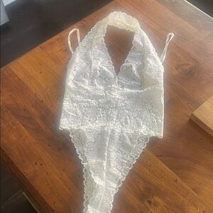 Victoria's Secret Ivory Lace Detail